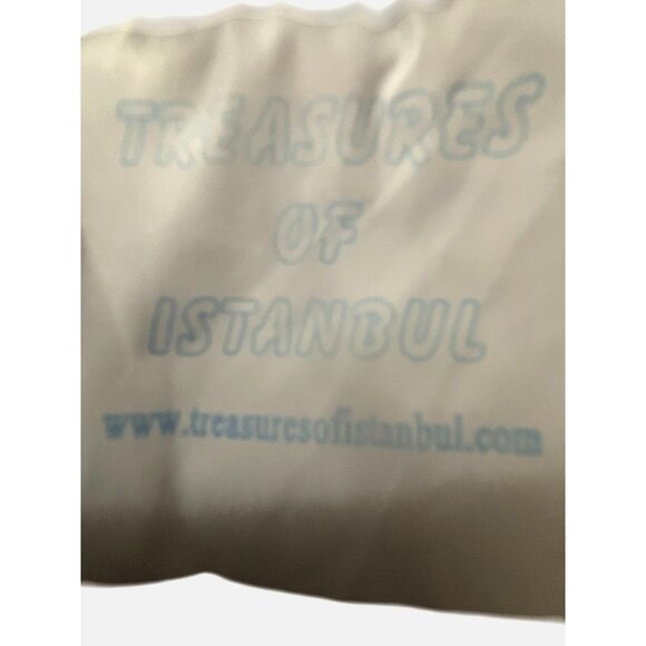 VTG Istanbul Decorative Table Runner W Gold Tassels 70% Cotton 30% Acrylic Read - Picture 4 of 9